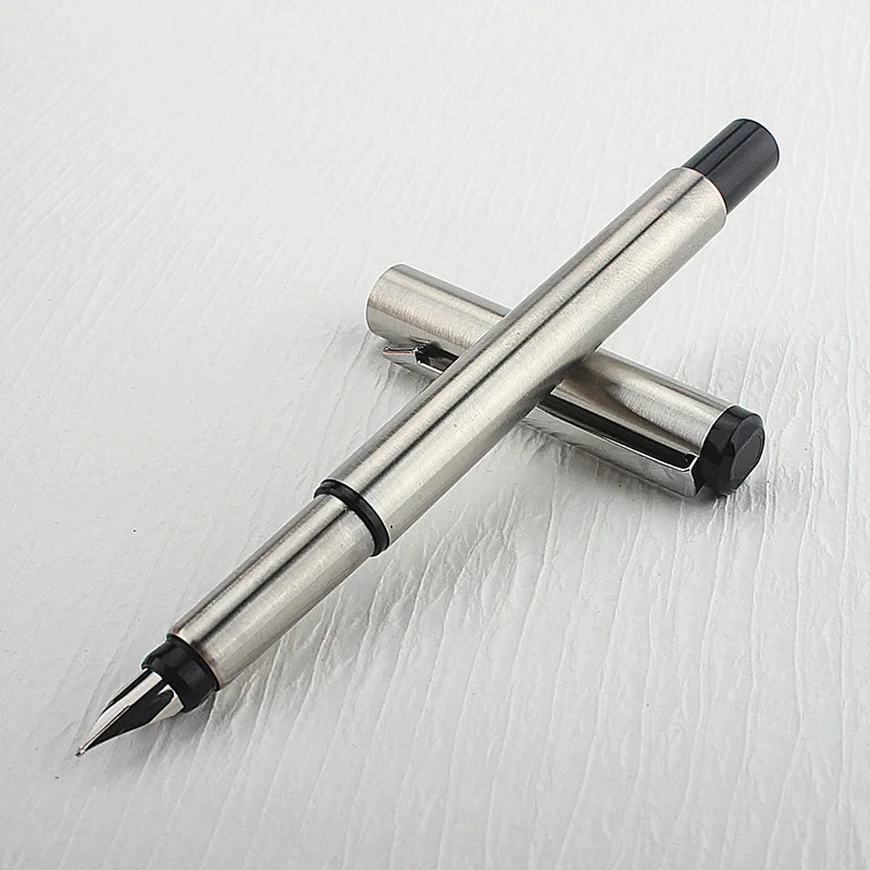 Luxury Quality Stainless Steel Fountain Pen Financial Office