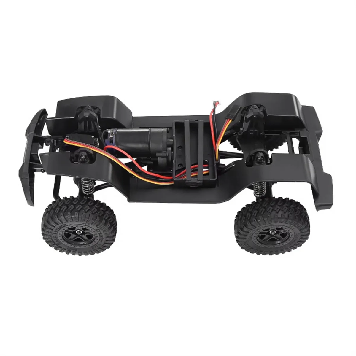 Wheelbase Assembled Frame Chassis Front Rear Axles Gearbox 155mm 6.10inch for TRX4M 1/18 AX-8560