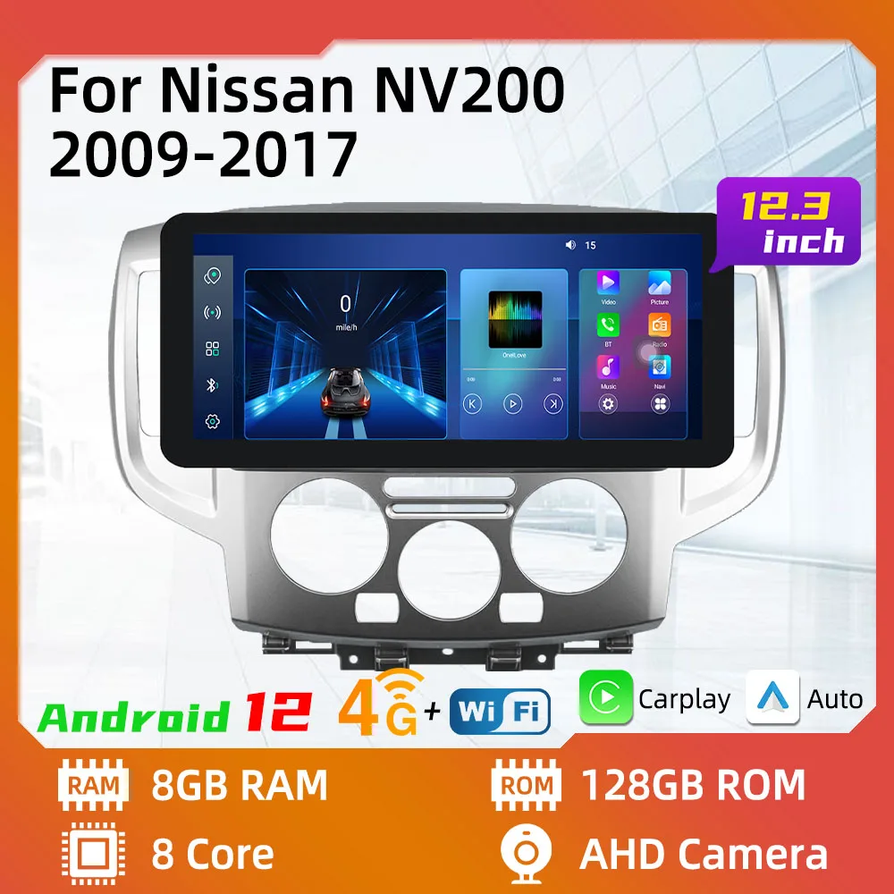 

2 Din Android Car Radio for NISSAN NV200 2009 - 2016 Car Multimedia Player WIFI FM Navigation Head Unit Autoradio Audio Stereo
