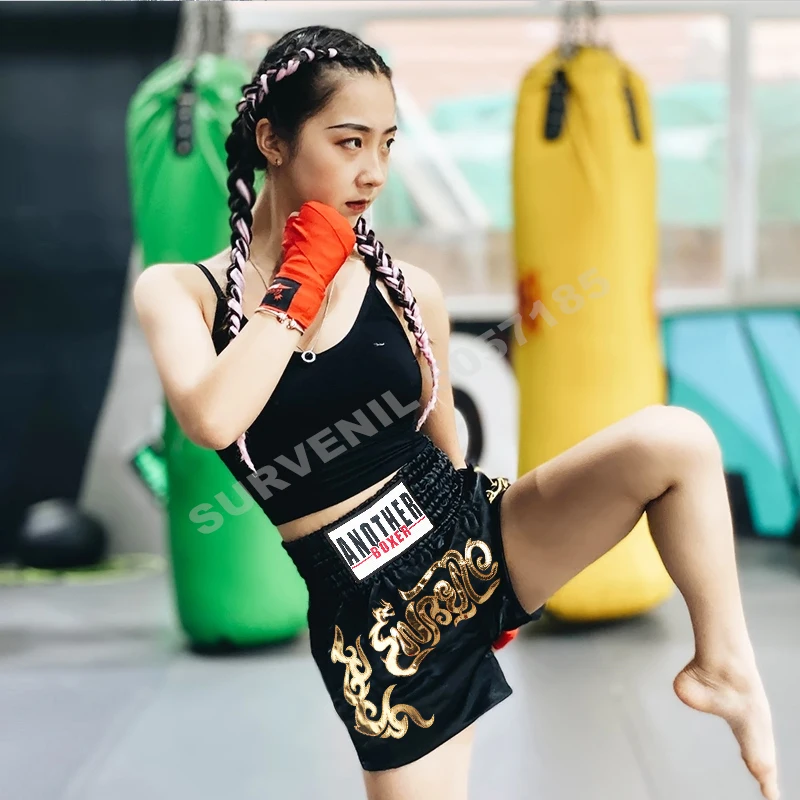 Unisex Mma Muay Thai Shorts - Breathable Polyester