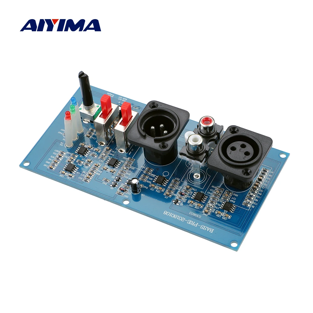 Aiyima Subwoofer Amplifier Preamp Audio Amplifier Subwoofer Output