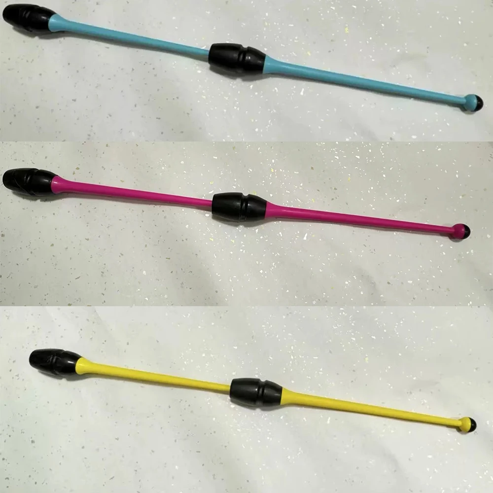 1Pc Professional Rubber Head Insertable Artistic Gymnastics Stick Rhythmic Gymnastics Bar Rhythm Fitness Training Accessories