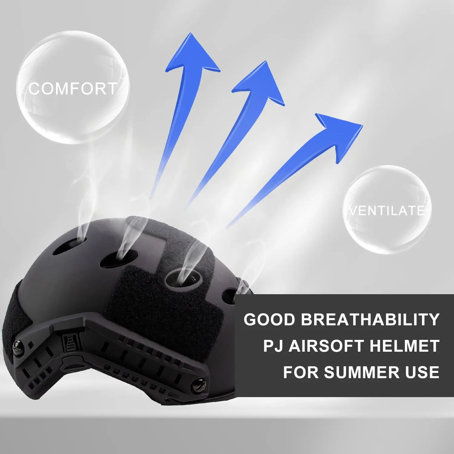 BOOIU 자기 방어 빠른 PJ 헬멧, 탄도 헬멧, 전술 장비, Casco 페인트볼, 하이 브랜드 개인 방어 액세서리
