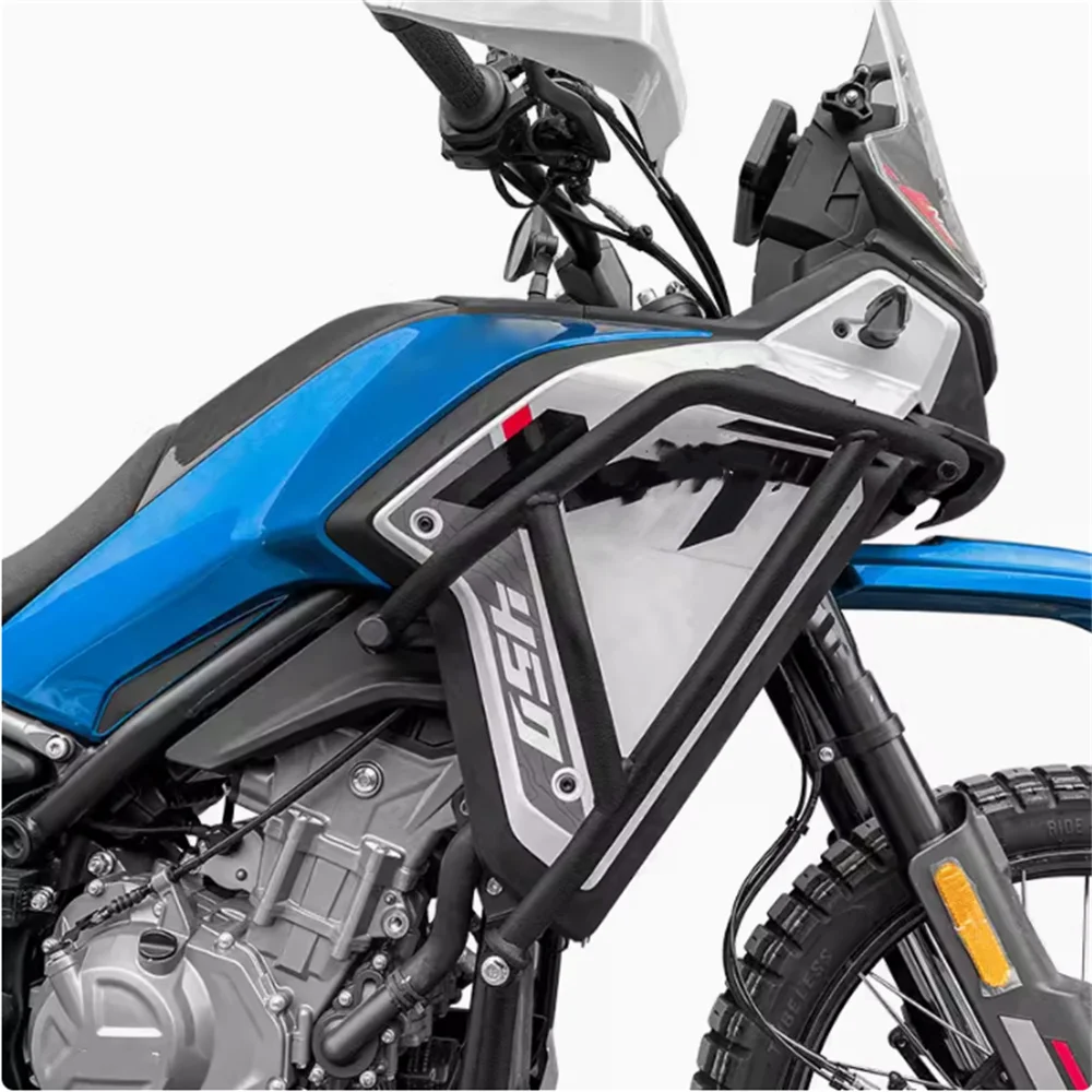 오토바이 범퍼 낙하 방지 바 개조, 상부 및 하부 풀 서라운드 액세서리, CFMOTO 450MT 용