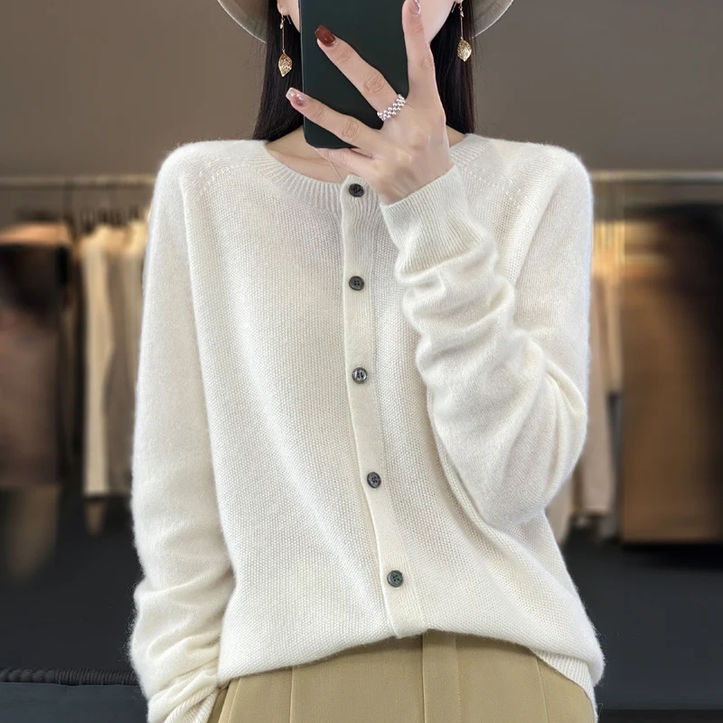 ตัวเลือกสินค้า เสื้อกันหนาว Merino 100% อบอุ่นสบาย ใส่ได้ทุกฤดู