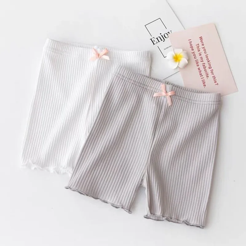 Girls Thin Safety Pants Summer Kids Leggings