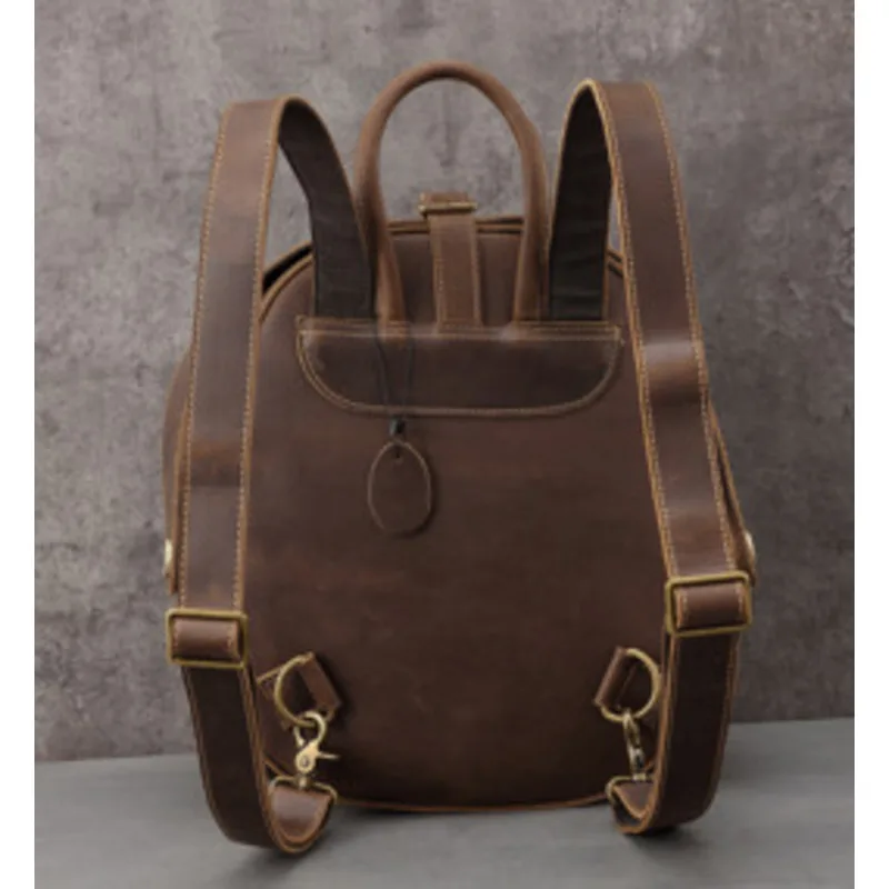 Style Shoulder Backpack Genuine Leather Bag Handbags For Women Casual High-Quality Messenger Versatile Luxury Female Crossbody
