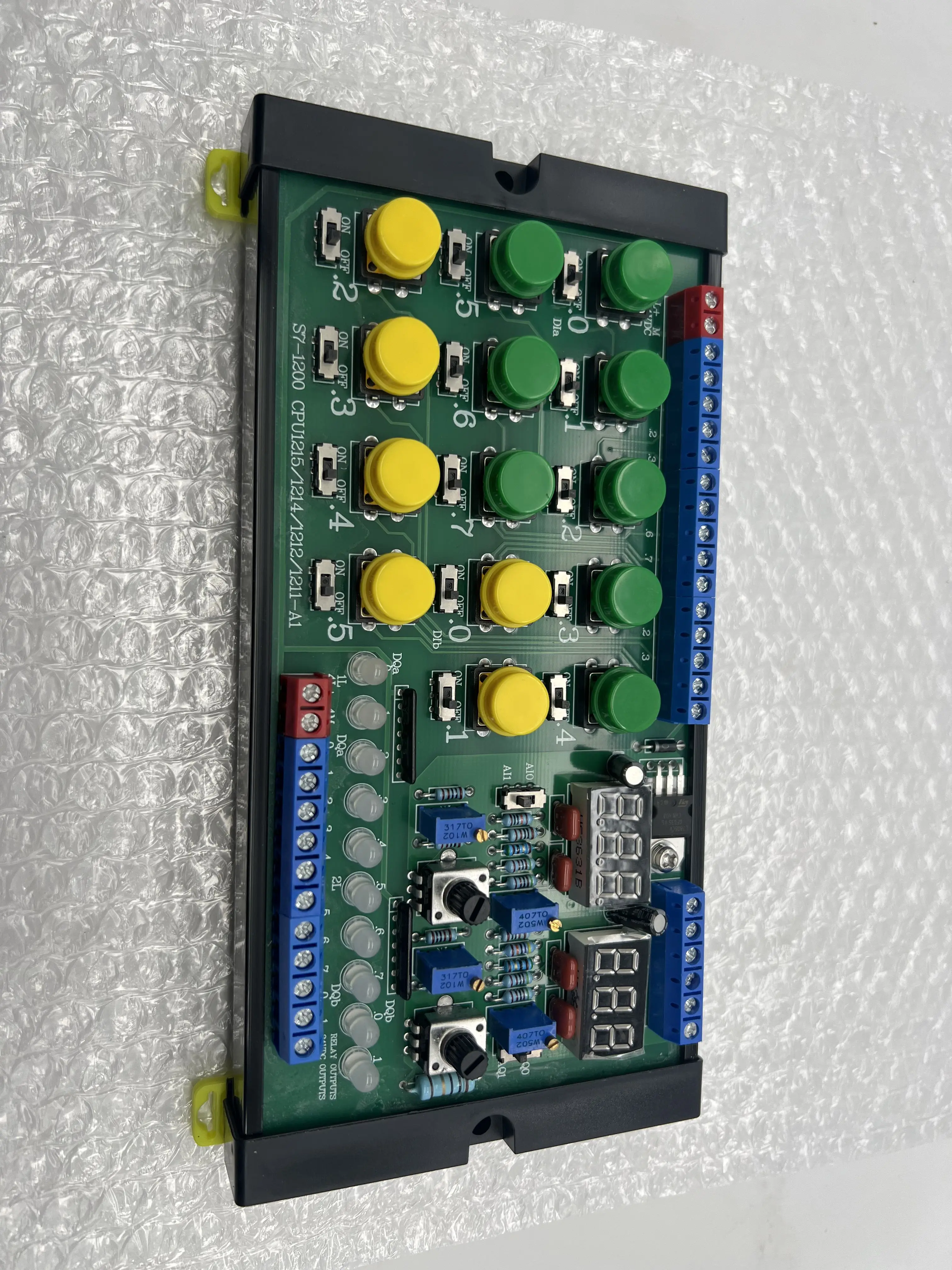 Suitable for S7-1200 PLC/CPU 1211C 1212C 1214C 1215C debugging simulation board