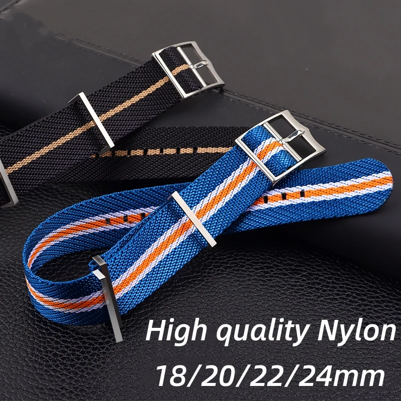 

Nylon Canvas Nato ZULU strap for Omega 007 Garmin Amazfit Seiko Casio Rolex Tudor Suunto 7 9 Smartwatch Watchband 18 20 22 24mm