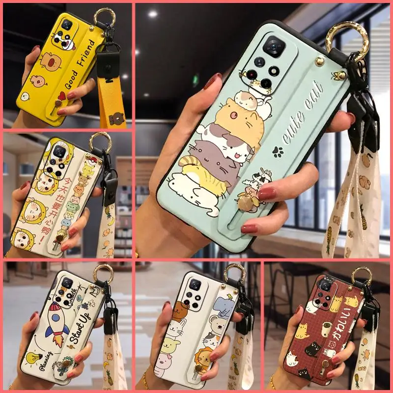 Мягкий чехол для телефона с защитой от пыли Xiaomi Redmi Note11 5G China/Poco M4 Pro 5G/Note11 индийский