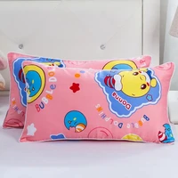 Rectangle Children's Pillow Cover Cartoon Pure Cotton Pillow Case Four Seasons Kindergarten Children's Pillowcase Home Bedding 1