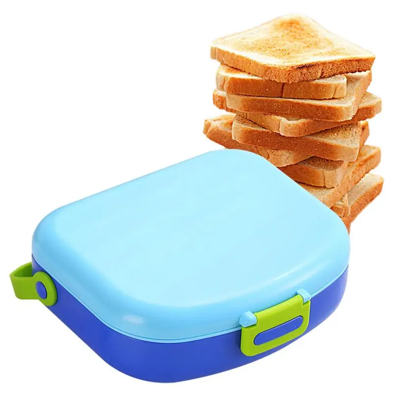 

Lunch Box For Adults Portable Food Containers For Lunch With 4 Grids Fruit Box Leakproof Multifunctional Food Taking Supplies