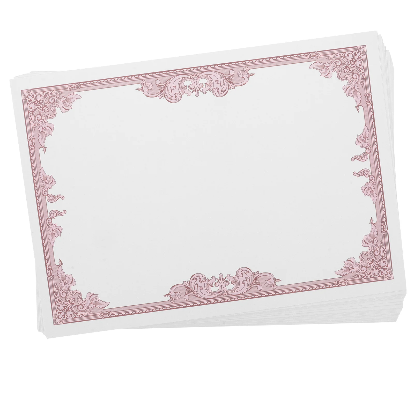 30pcs Blank Sheets Graduate Sheets Printable High School Diploma Paper Academic Award Certificate School Award Supplies