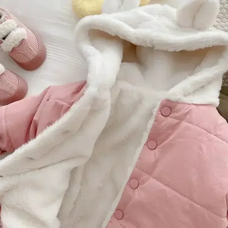 Children Kids Jackets for Girls Coat Winter Boy Girl Hoodies Clothes Newborn Baby Outwear Outfits Toddler Kid Clothing 0-7Y