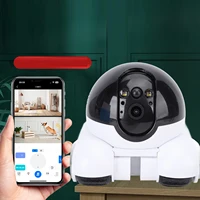 Indoor Security Camera 2MP Double Lens 5200mAh Rechargeable Battery APP Remote Control Pet Robot Camera for Home for Cats Dogs - Image 2