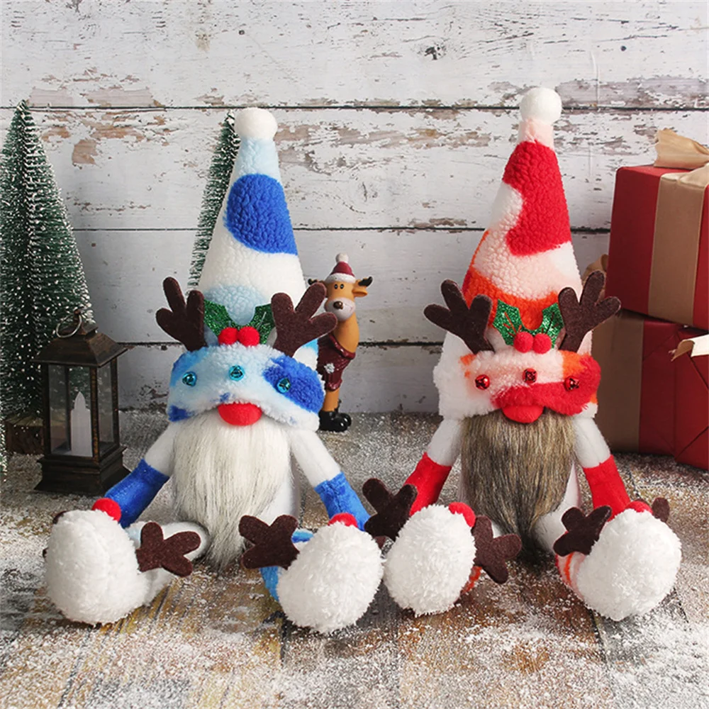 

Праздничные украшения, мягкая и удобная уютная кукла Санта-Клауса, милый подарок, милое рождественское праздничное украшение