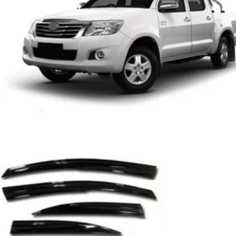 Car Window Accessories Toyota Hilux 2004-2015 Mugen Window The The  Deflectors Rain Guard Visor Awnings Modified Design - Windshield Quilts -  AliExpress