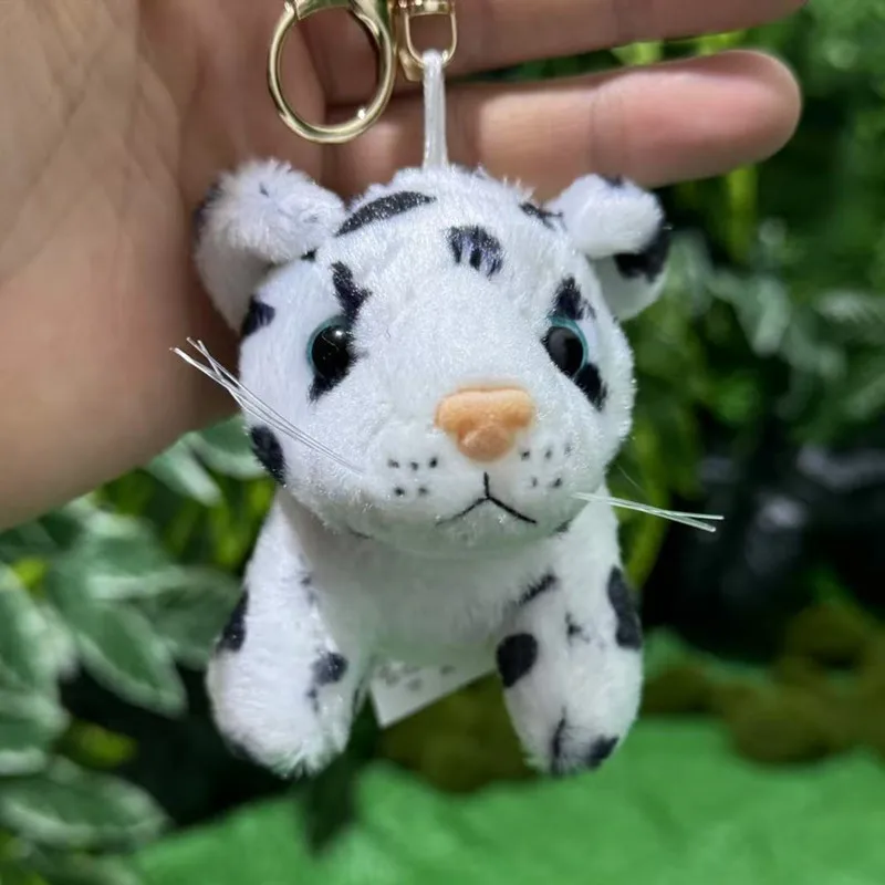 かわいいパンダ-ぬいぐるみのキーホルダー,チーターの虎