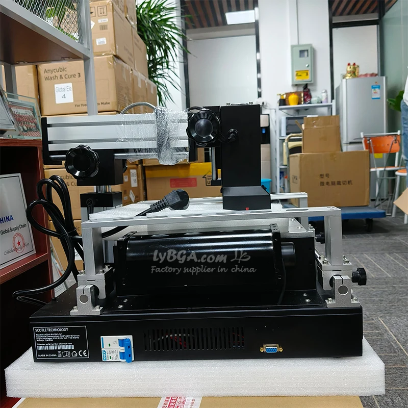 LY ACHI IR PRO SC 적외선 BGA 솔더 리워크 스테이션 마더보드 칩 PCB 복원 및 수리 기계 2800W