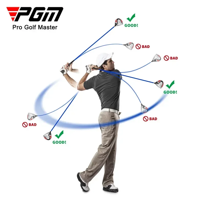 PGM Golf Swing Practice Indoor warm -up Soft Stick Simulation Real Clubs Beginner Rhythm Supplies HGB018/HGB019