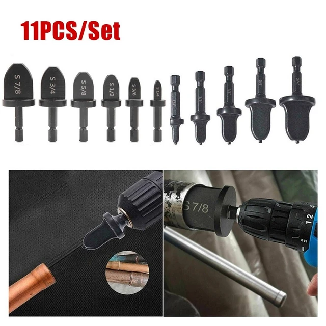 Kit d'outils d'évasement, outil d'expansion d'évasement de tuyau manuel de  3 à 16 mm Kit d'emboutissage de tube de têtes en cuivre, outils d'extension