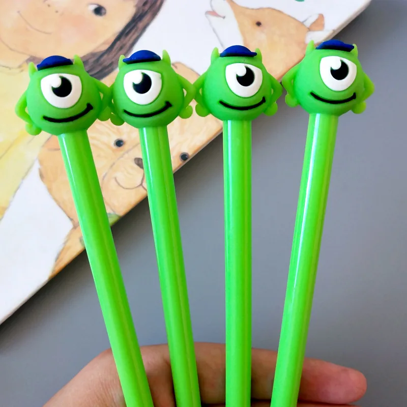 

Creative Cartoon Big Eye Frog Neutral Pen Black Lovely Water Pen Student Gift School Pen Office Supplies Wholesale