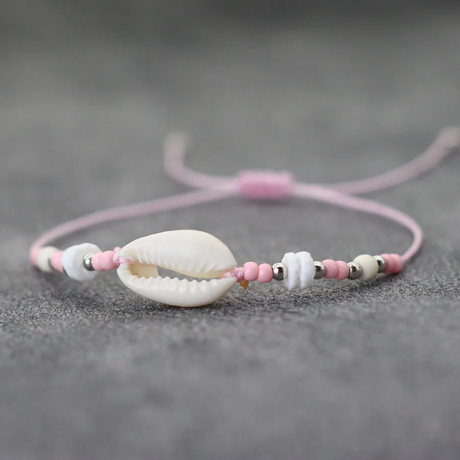 Marine Shell Beach Surfing Casual Unisex Bracelet