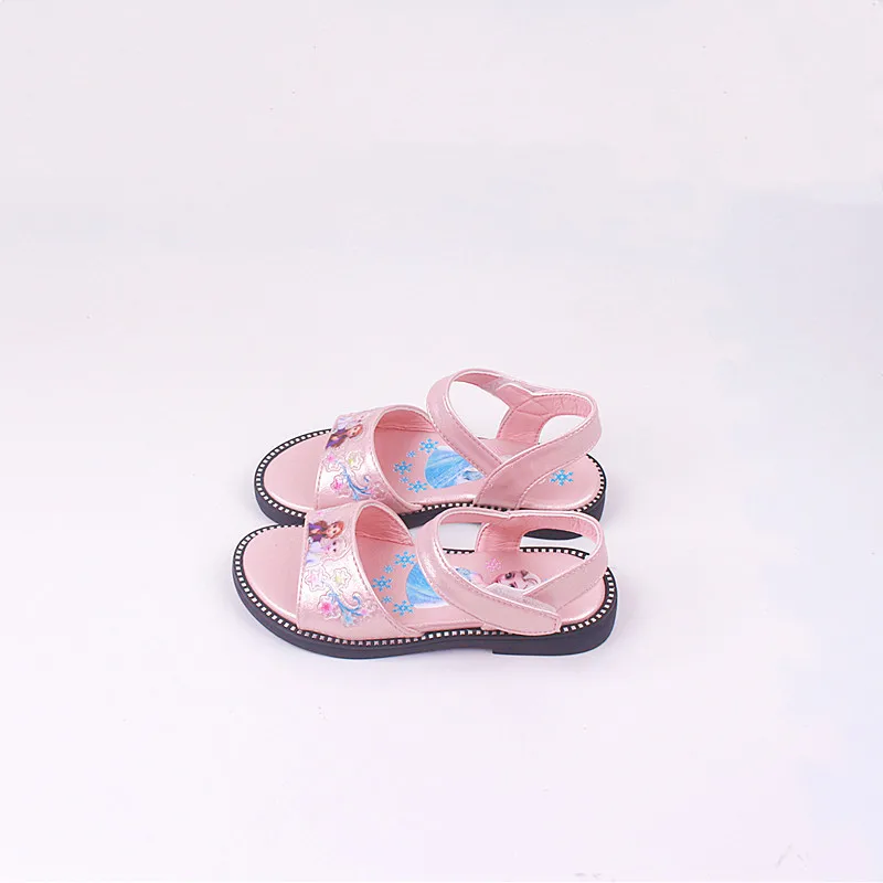 children's shoes for high arches Diseny Summer new girls frozen 2 sandals fashion cartoon  princess shoes beach shoes extra wide fit children's shoes