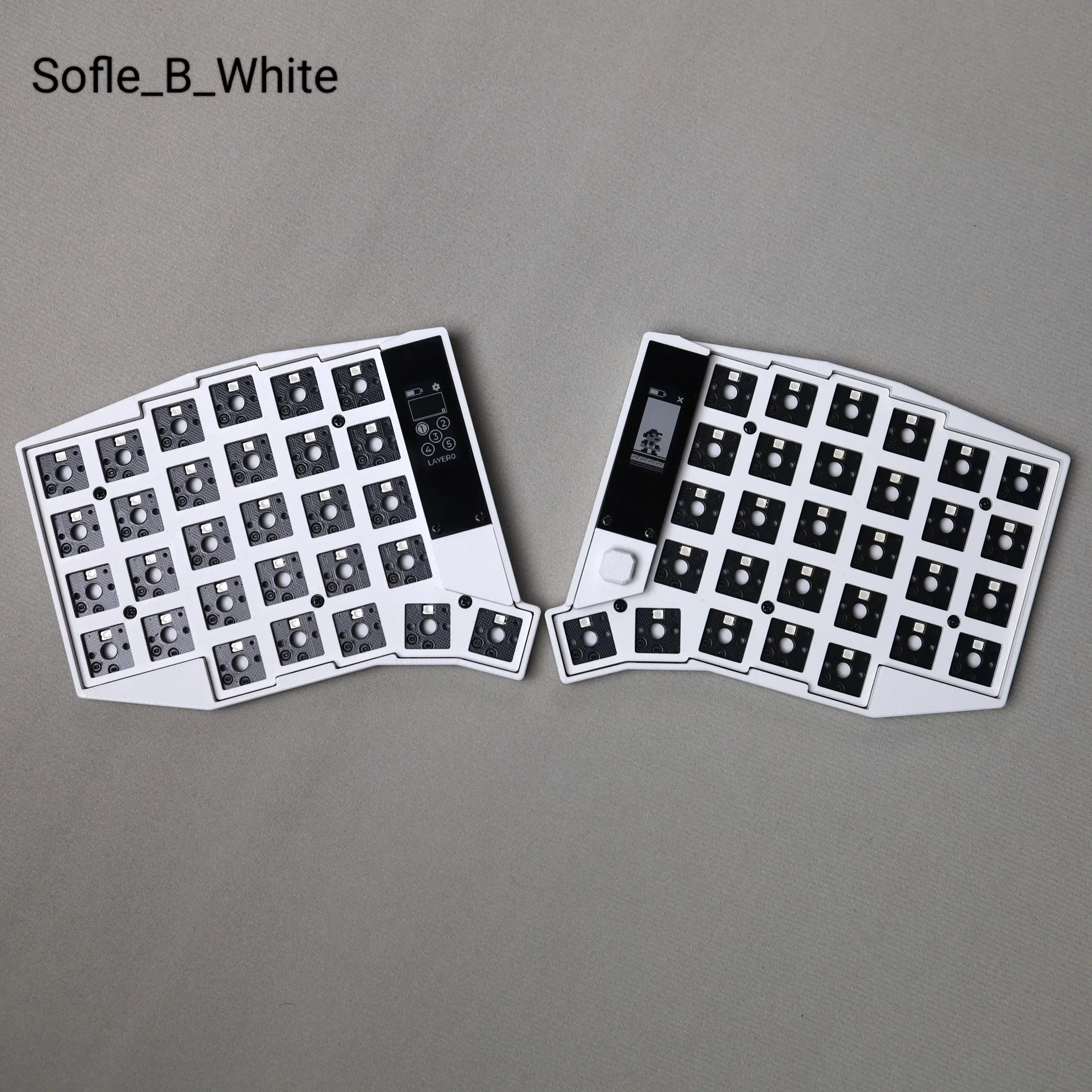 Sofle ロープロファイル分割キーボードキットデュアルモード Bluetooth
