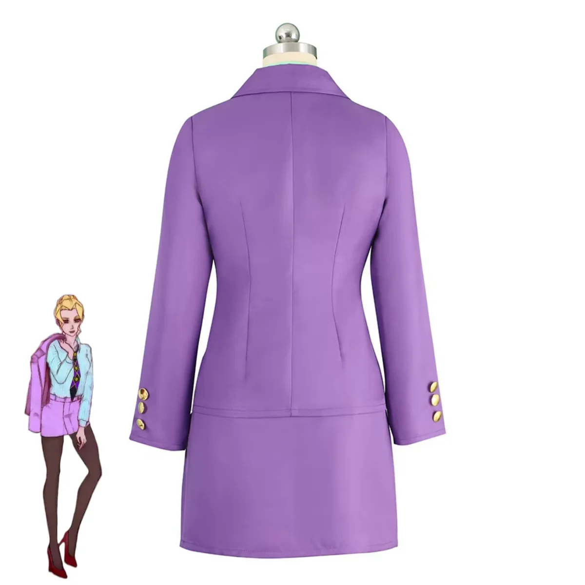 JoJo's Bizarre Adventure: Kira Yoshikage | Suit Cosplay Costume 21 JoJo's Bizarre Adventure Kira Yoshikage Suit Cosplay Costume