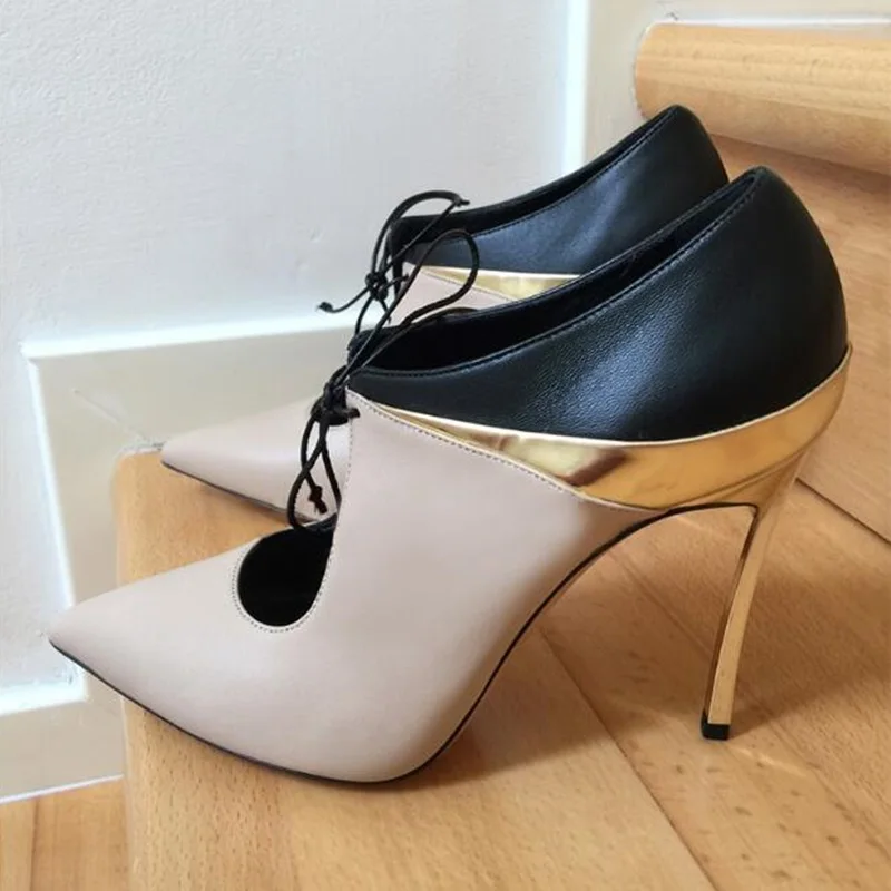 ESSEX GLAM Sandali da donna senza lacci, piatti, aperti sul