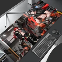 Genshin Impact Wriothesley Mouse Pad Large Anti-Slip Gaming Durable Desk Pad Thick Seam Edge Suitable for Office Gaming Mousepad 1