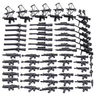 Military Weapon Special Forces Soldier Gun MOC Building Blocks Army Accessory Modern SWAT Mini Parts Brick Figures Toys Juguetes 2