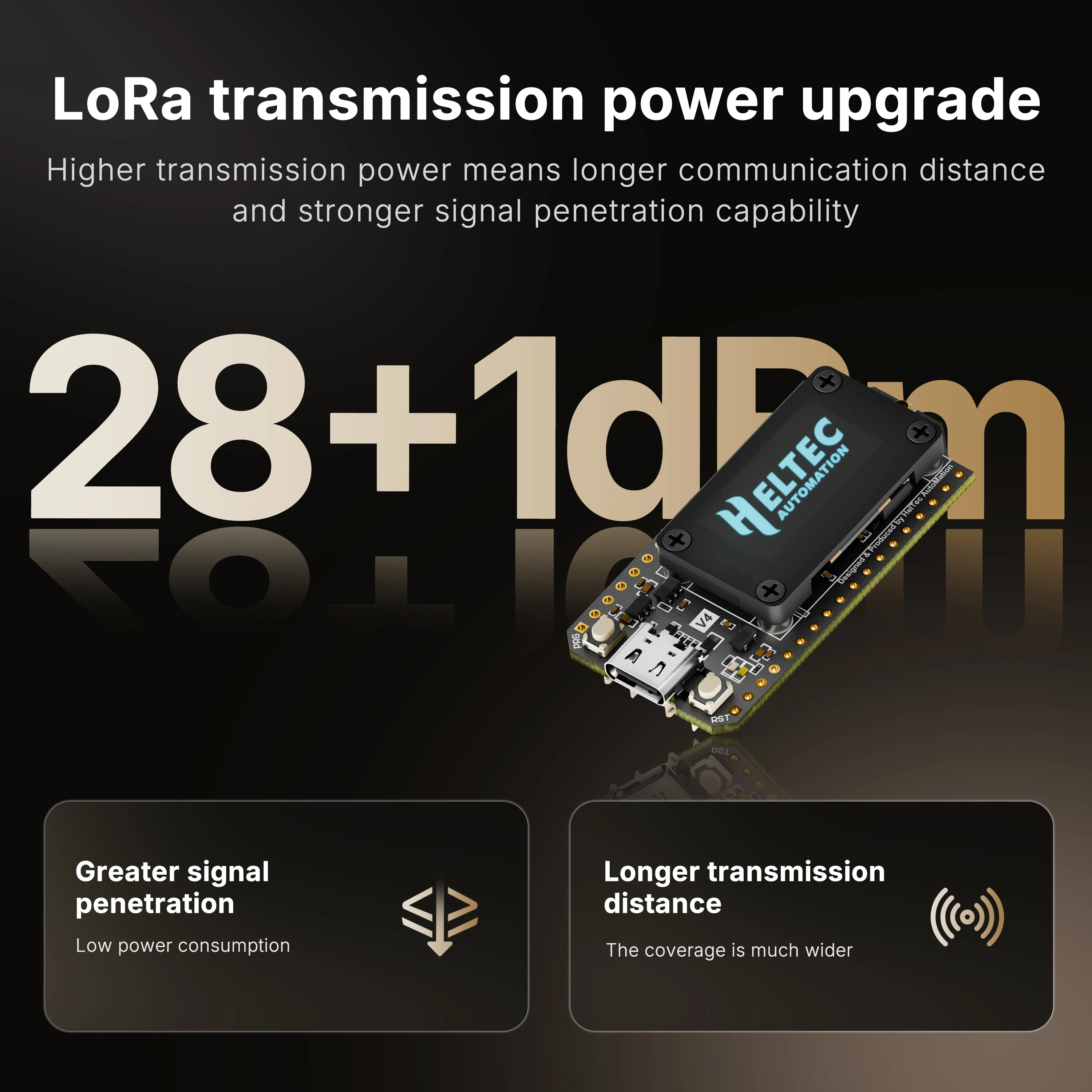รูปสินค้า บอร์ดพัฒนาเครือข่าย Mesh LoRa GPS ใช้พลังงานแสงอาทิตย์