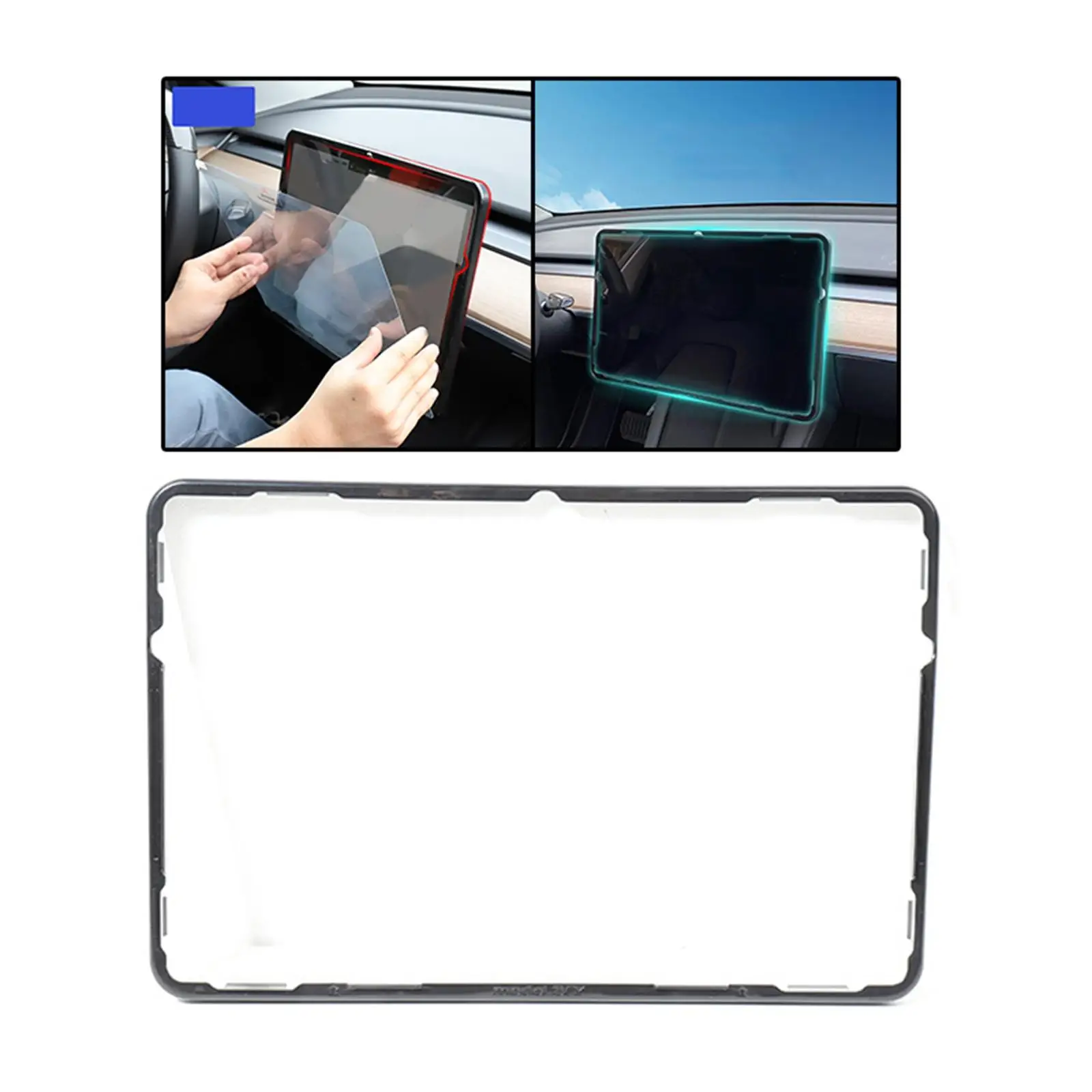 ForTeslaModel3YGPSDisplayscreenprotectorcleaningCarCenter