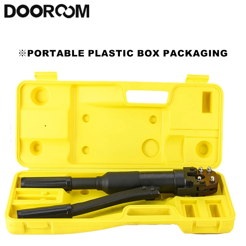 DOOROOM Manual Portable Hydraulic Cable Cutter CPC-20A Below Φ20mm Cable Wire Rope Scissors Metal Hydraulic Wire Cutting Tool 6