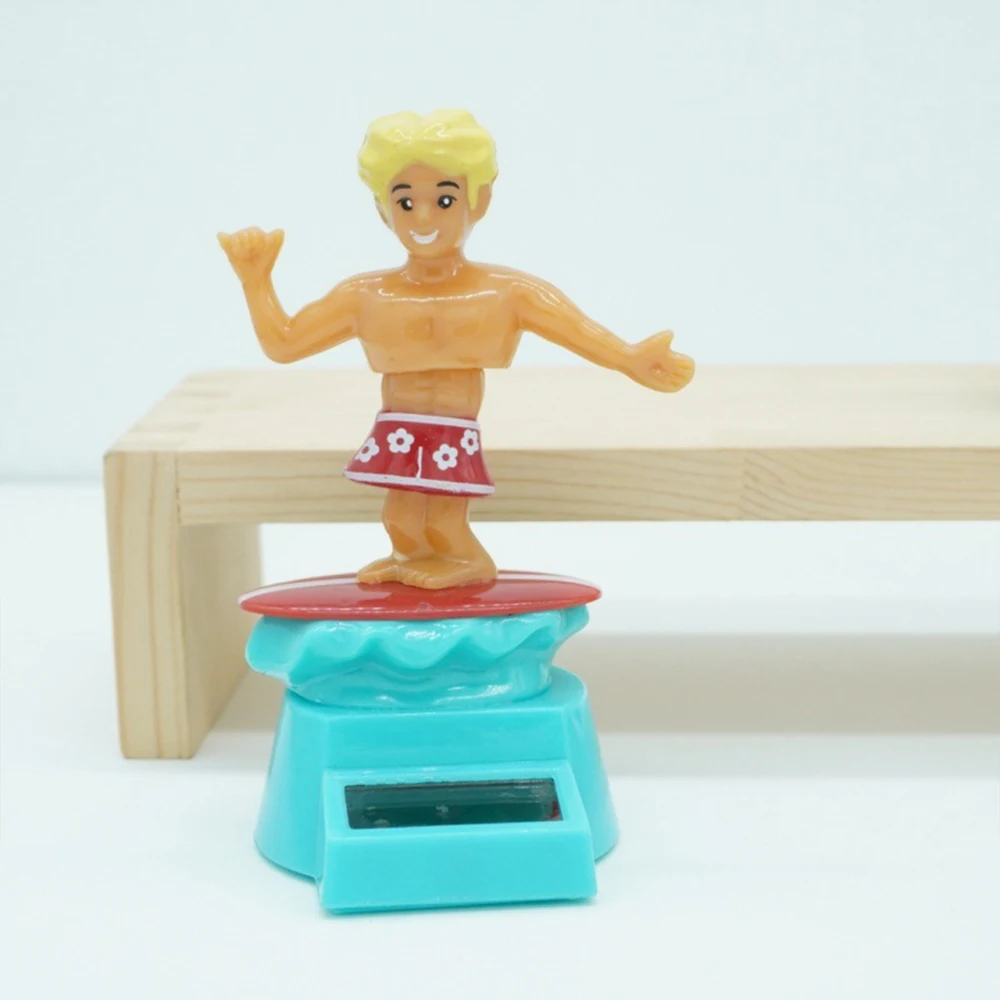 Surfing Boy Bobblehead - Playful Car Dashboard Decor with Motion Effect, Perfect Gift