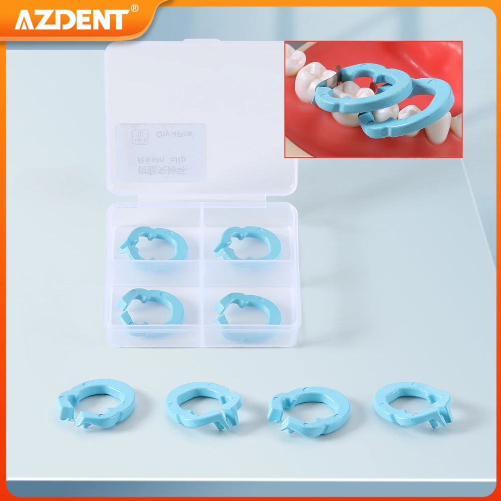 4 Pz/set Resina Dentale Anello Di Bloccaggio Anello