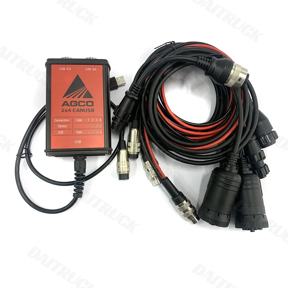 Agricultural Electronic Tractor For AGCO Diagnostic Tool Massey Ferguson FENDT Interface AGCO CANUSB EDT Diagnostic Scanner