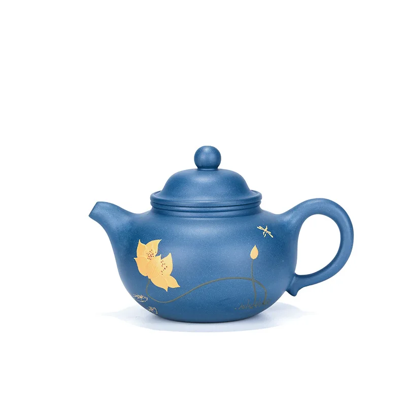 Zisha Teapot Yixing Handmade Pot Kung-fu Teaware Purple Clay Drinkware For Puer Green Black Chinese Tea Qingni Hequ Rongtian