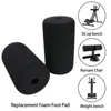 2PCS New Foot Foam Pads Black Foam Rollers Replacement For Leg Extension For Weight Bench Home Bench And Gym Workout Machines 6