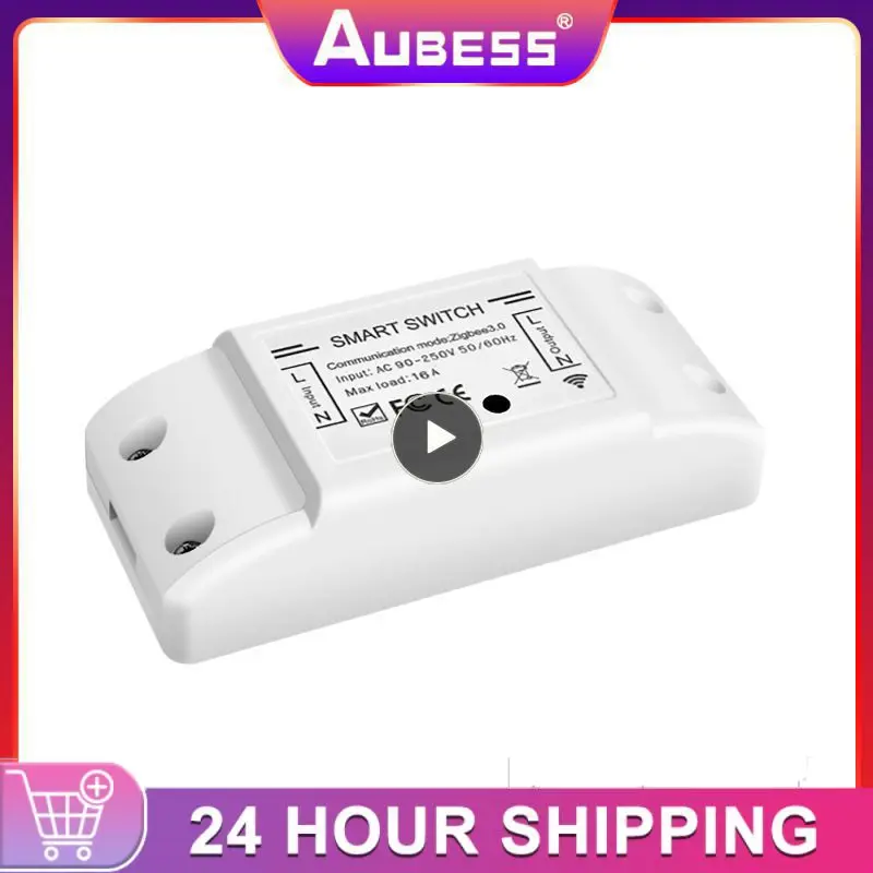 

16 А умный коммутационный модуль вкл/выкл умный выключатель для фото и дистанционное управление через приложение Fan работает с ассистентом Alexa