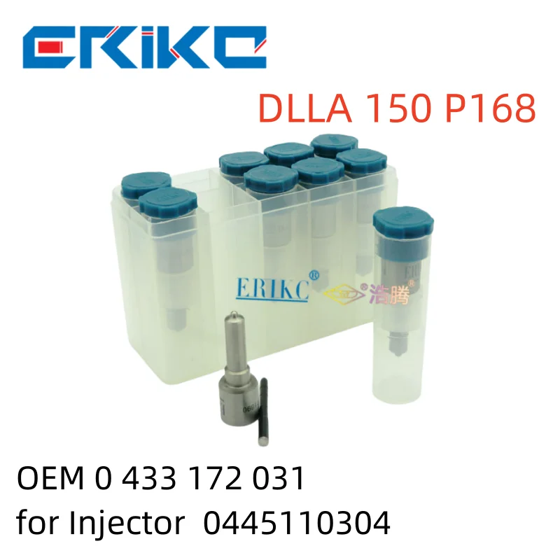 ERIKC DLLA150P1683 Diesel Oil Burner Nozzle DLLA150 P1683 High Pressure Pipe Cleaning 0 433 172 031 for injector 0445110304