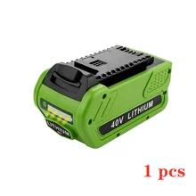  40V 6.0Ah Replacement Lithium Battery for 6000mAh GreenWorks 29472 29462 Battery G-MAX Power Tool 29252 20202 22262 25312 L50 