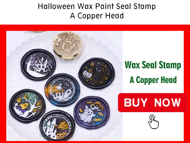 Description Picture 5 of item3D Wax Seal Stamp Mirror frame /Photo Frame Pattern/Line Blank Copper Head Envelopes Wedding Invitations Scrapbooking Gift