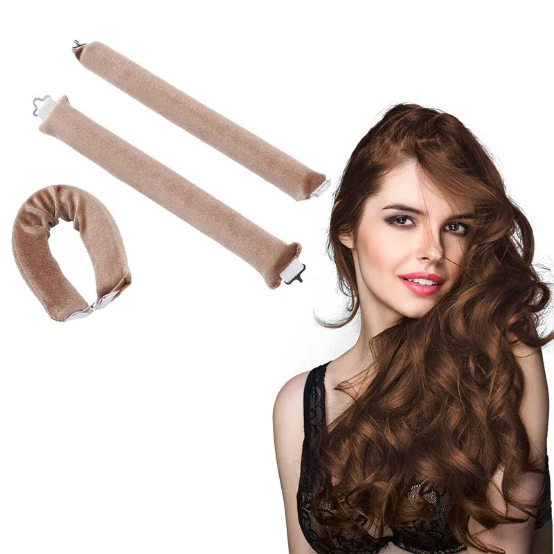 Hair Accessories Heatless Curls Beauty Women Curly Products Hair Curler Rubber Curling Sleep Hairdresser Tools Foam Rollers