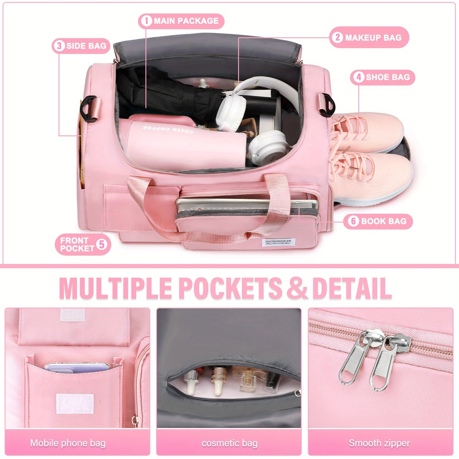 Travel. Gym Duffel Bag 3