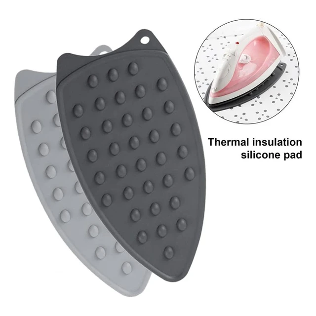 2pcs Silicone Iron Rest Pad Durable Impact Resistant Heat