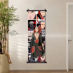 Limited Edition High - Definition Naruto Scroll Poster - AI Anime Character Oil Painting - 50cmx150cm (A1 - 98 - 6)