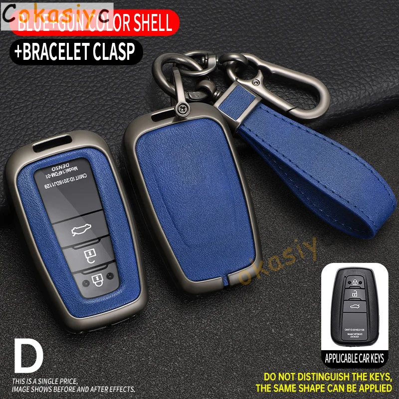 Ontto Coque De Clé De Voiture Compatible Avec Toyota Yaris GR Corolla